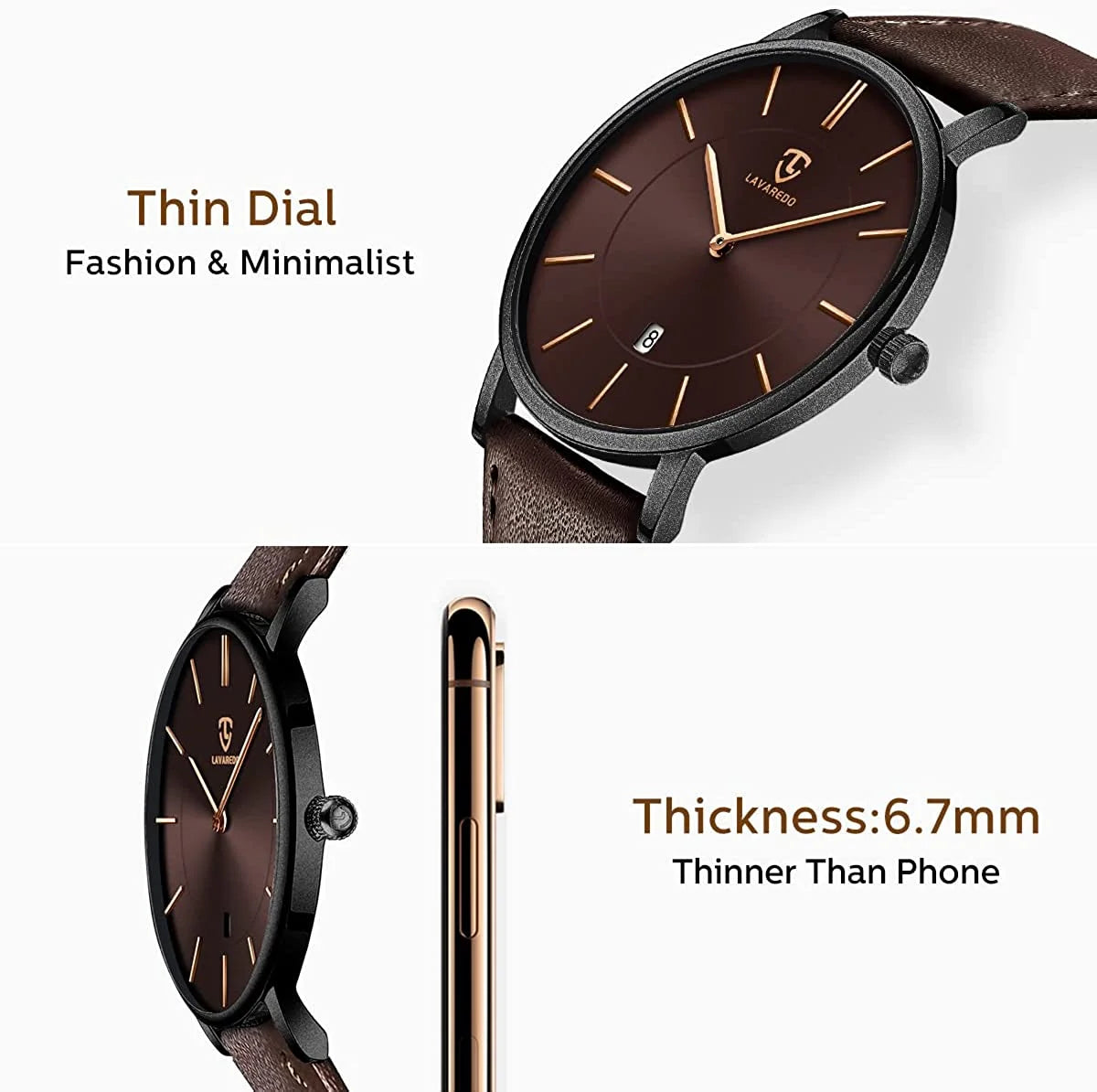 Elegant Men's Watch – Minimalist Quartz Timepiece for Modern Gentlemen