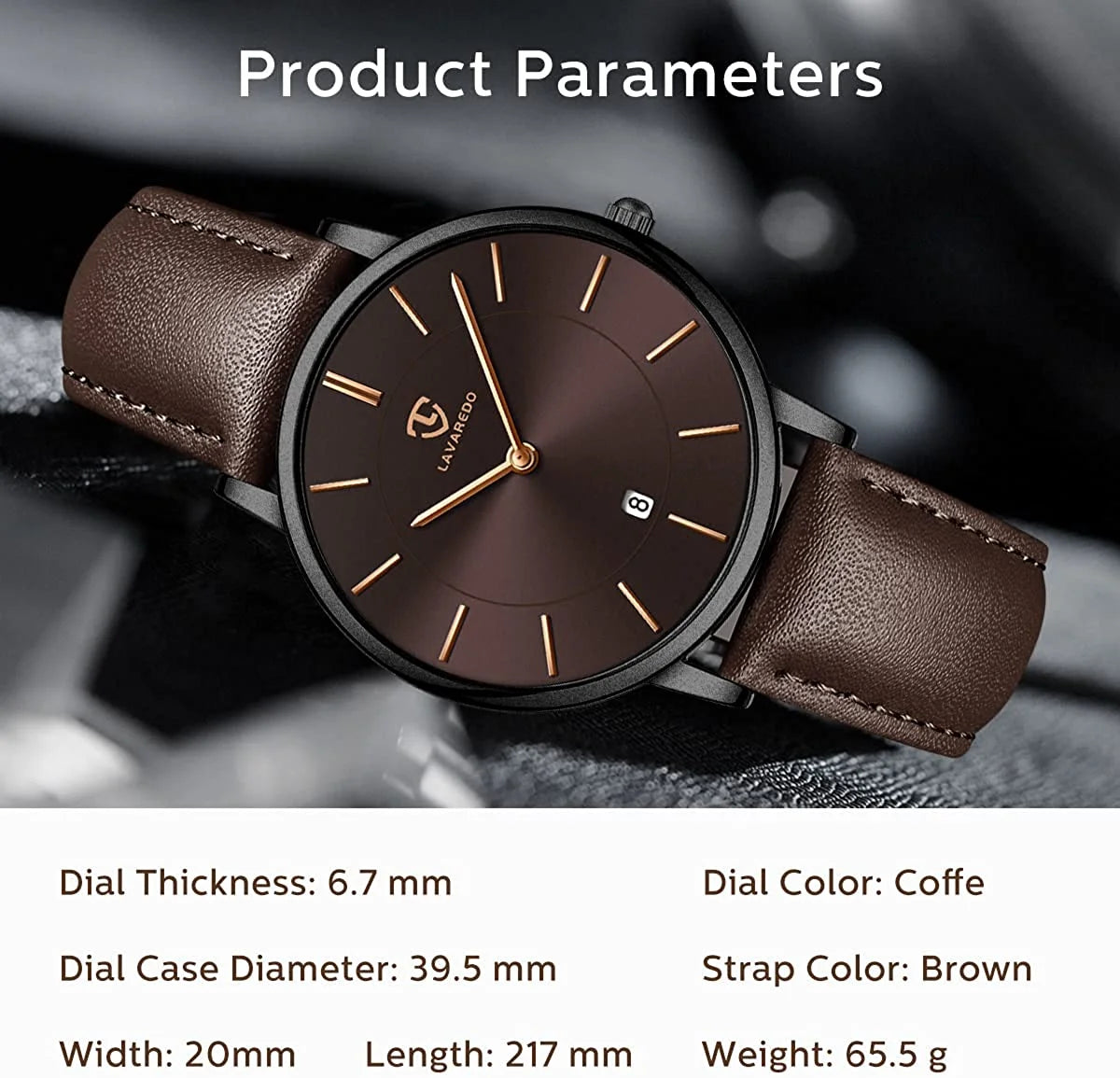 Elegant Men's Watch – Minimalist Quartz Timepiece for Modern Gentlemen