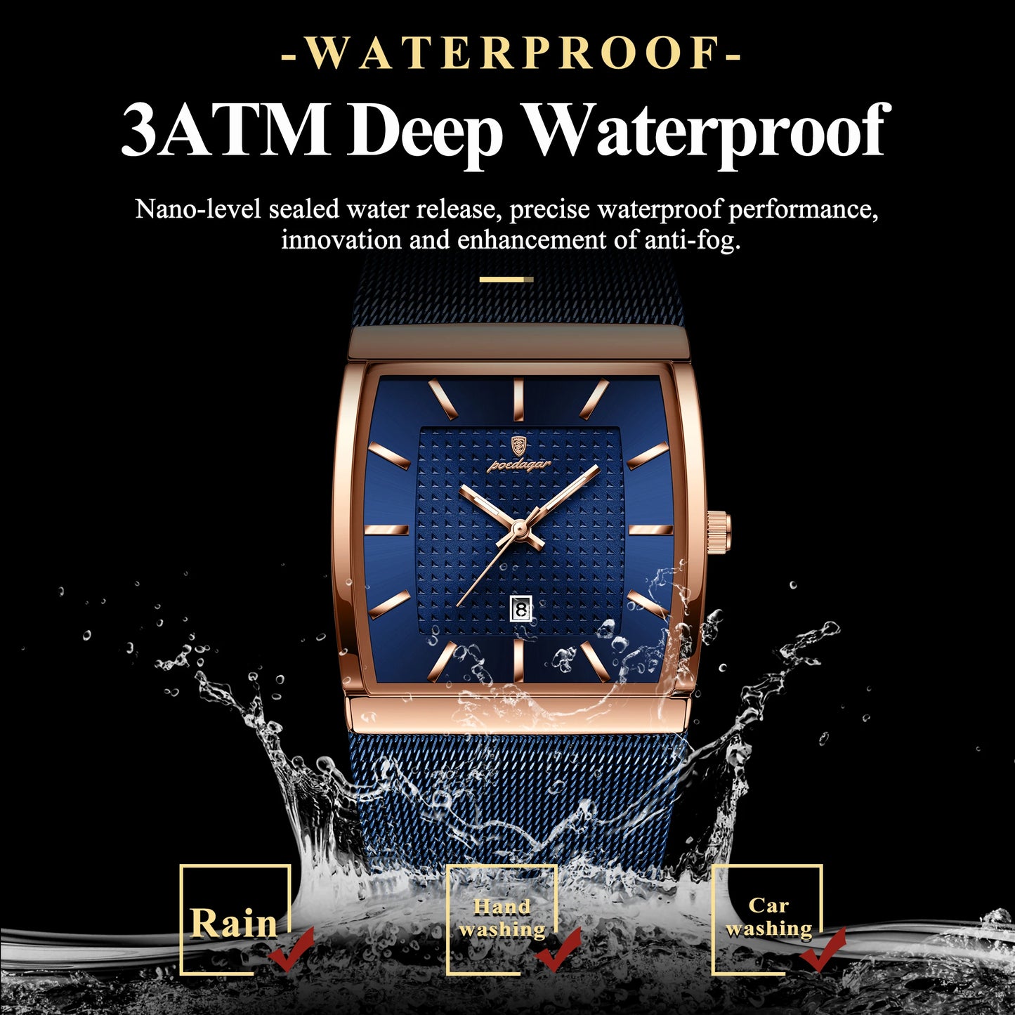 Men's Elegant Quartz Watch