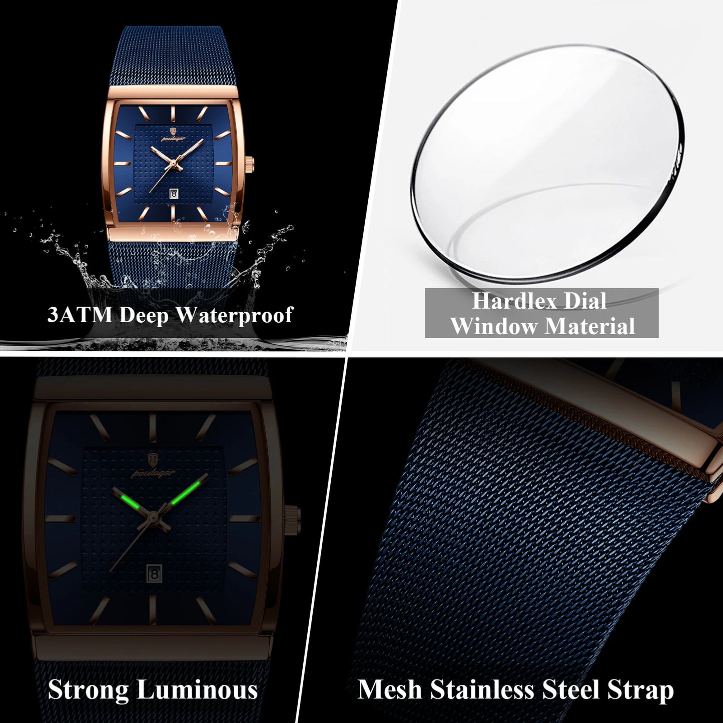 Men's Elegant Quartz Watch