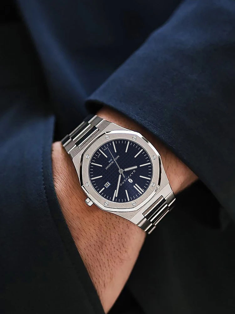 Luxury Business Stainless Steel Watch