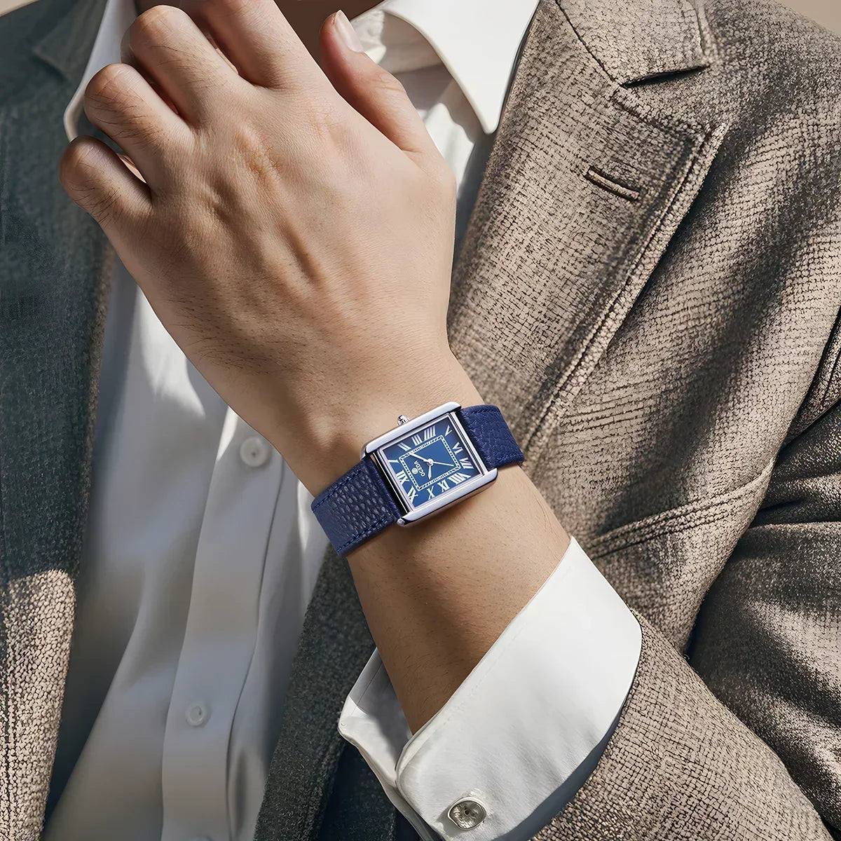 Vintage Square Quartz Watch
