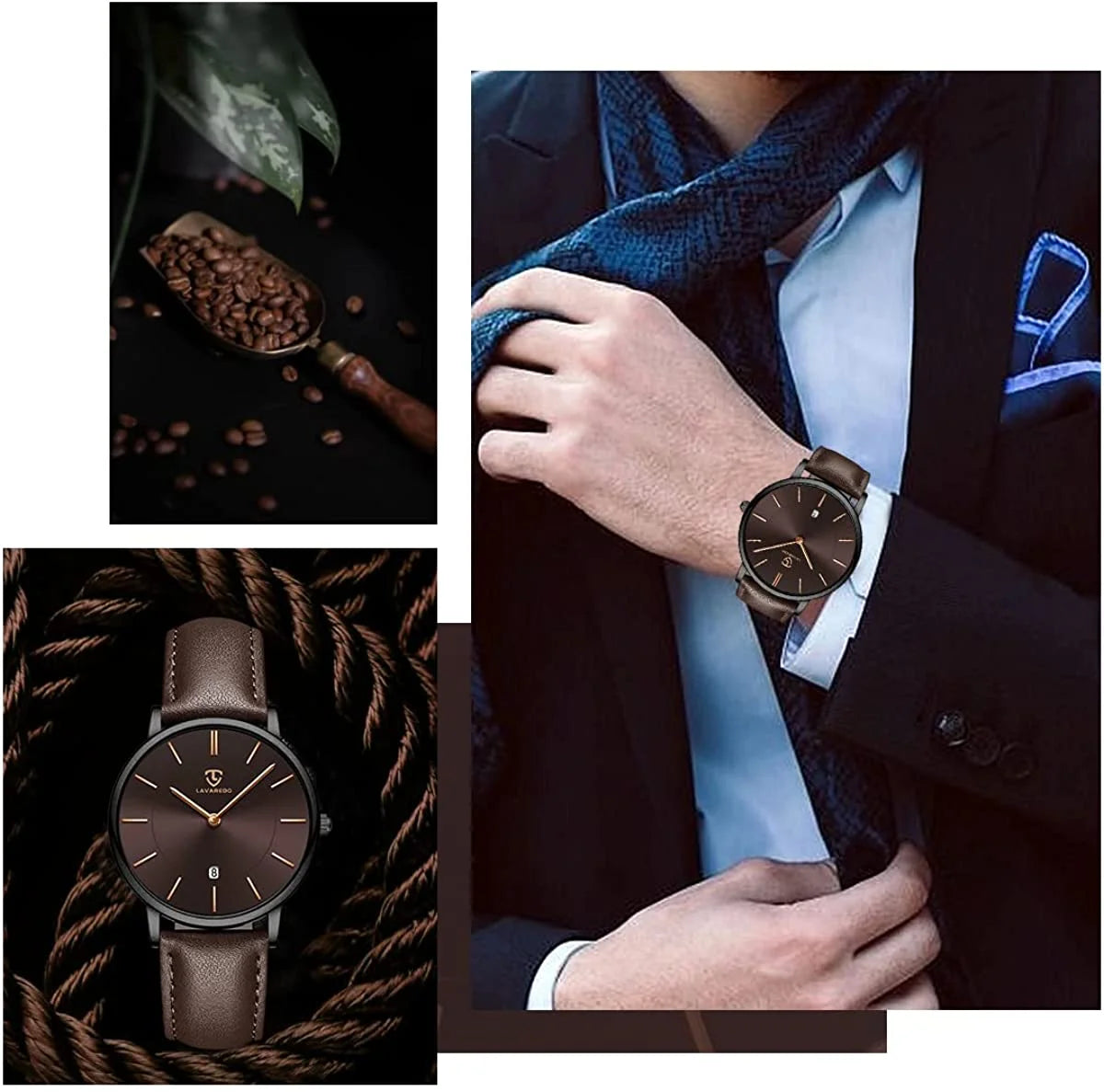 Elegant Men's Watch – Minimalist Quartz Timepiece for Modern Gentlemen